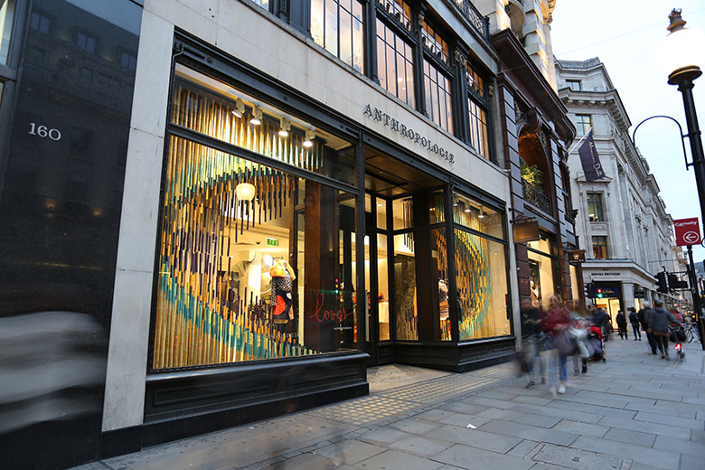 RIBA Regent Street Window installation